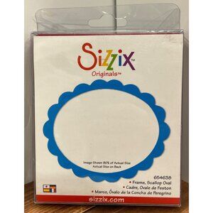 Sizzix Originals Frame Scallop Oval Die Cutting Tool 654638
